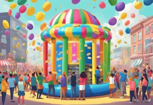 Inflatable Money Machine